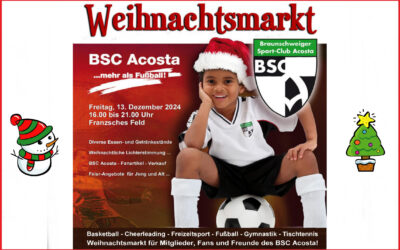 BSC Acosta-Weihnachtsmarkt am 13.12.