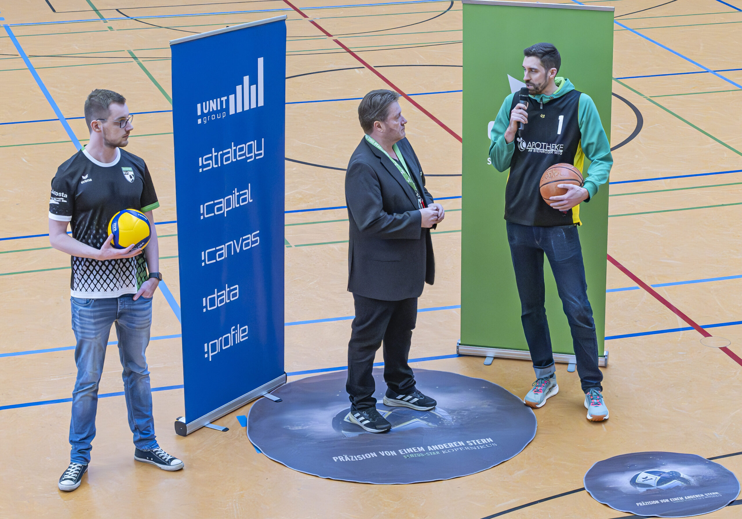 i-unit-Cup 2025 - Rahmenprogramm mit Jan Stephan-Frank Mengersen-Bastian Eine